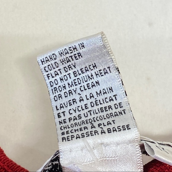 NWT Joseph A Red Knit Sequins Top Size 1X - Picture 8 of 13